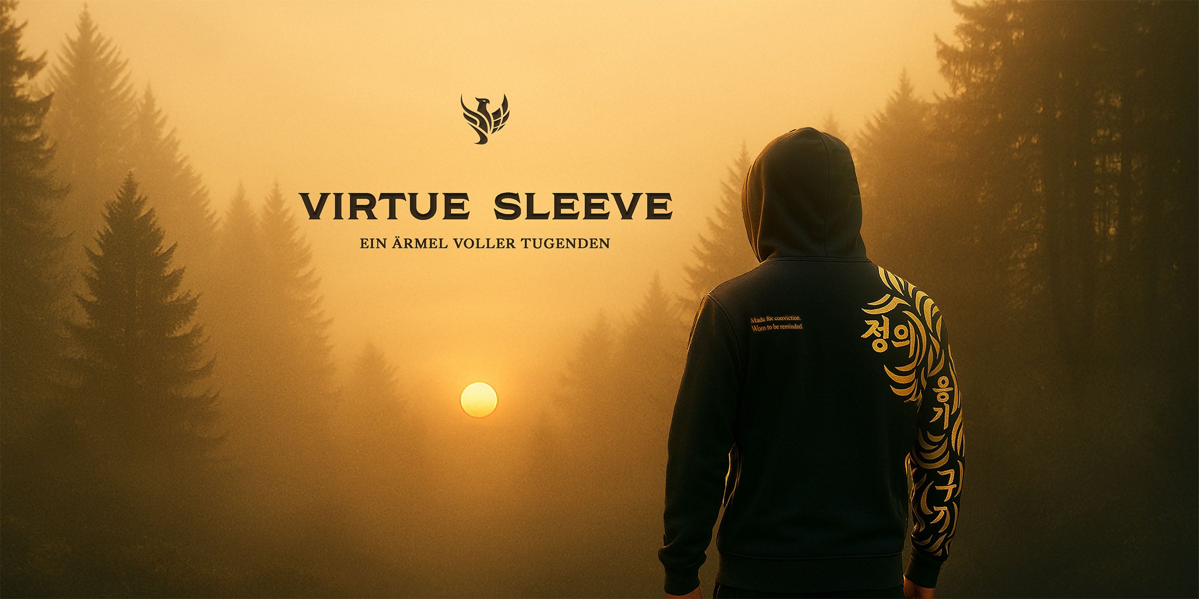 Virtue Sleeve. ein Ärmel voller Tugenden.